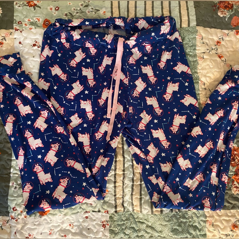 Medium Space Llama Jammie’s & lounge pants